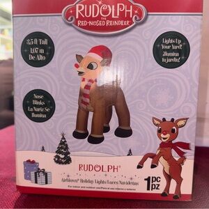 the Red-Nosed Reindeer Inflatable Toy